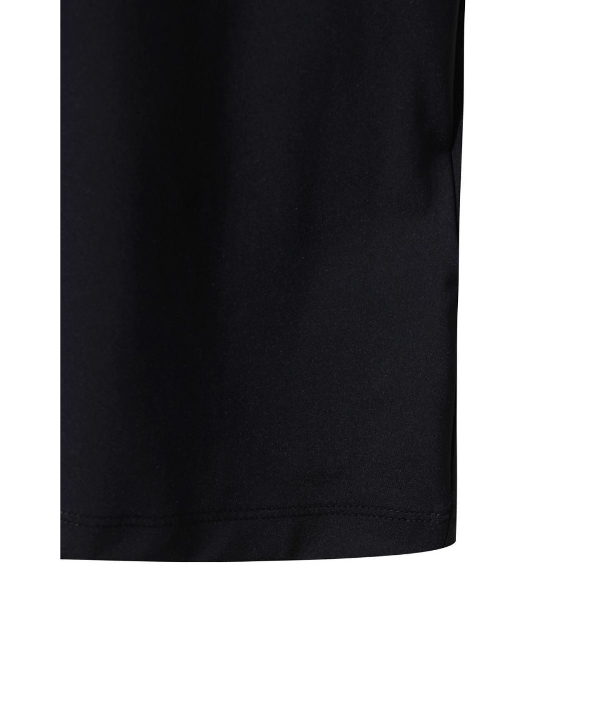 왁(WAAC) Women Knit Sleeve Hybrid Polo WWTCM26301BKX