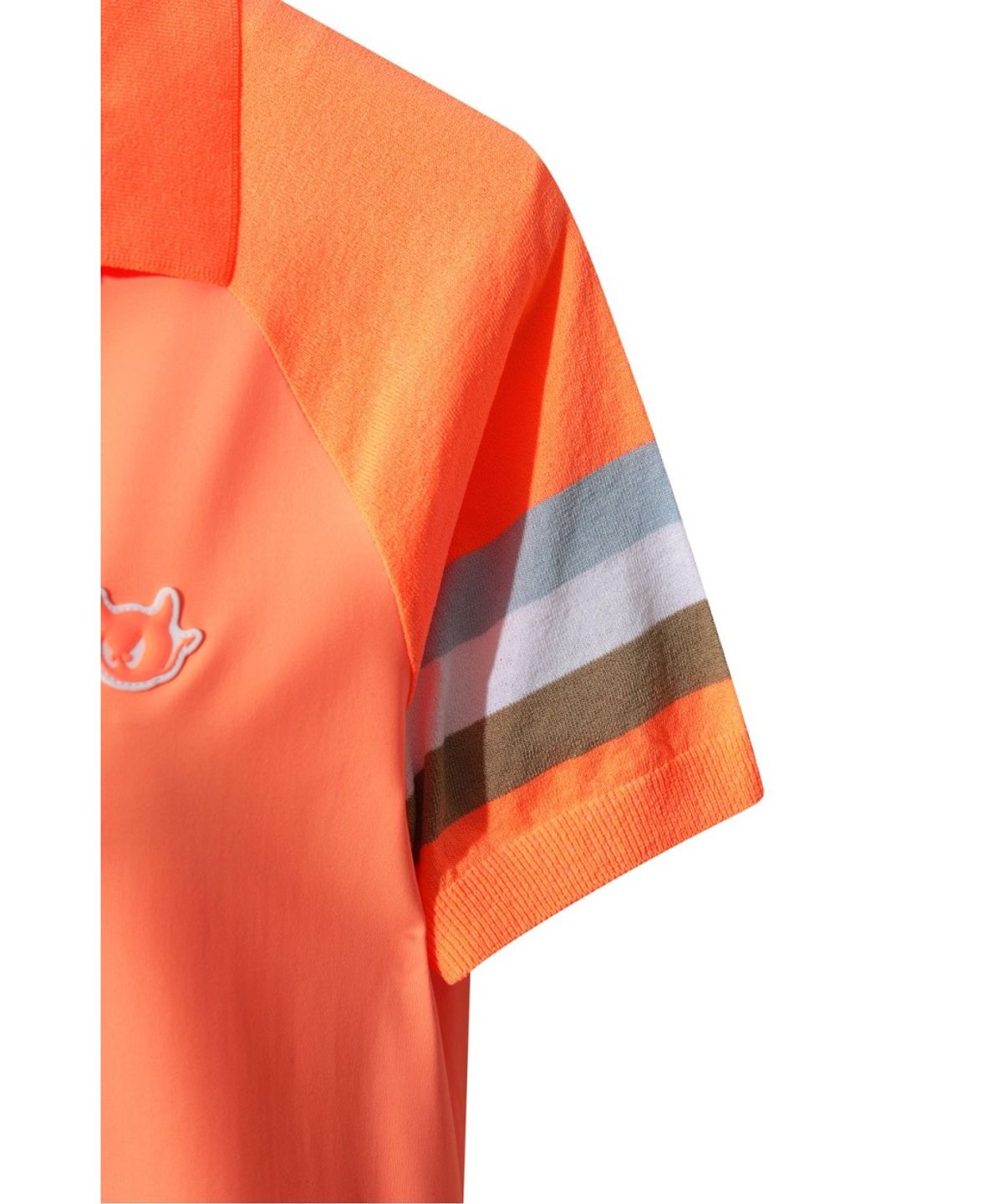 왁(WAAC) Women Knit Sleeve Hybrid Polo WWTCM26301ORX