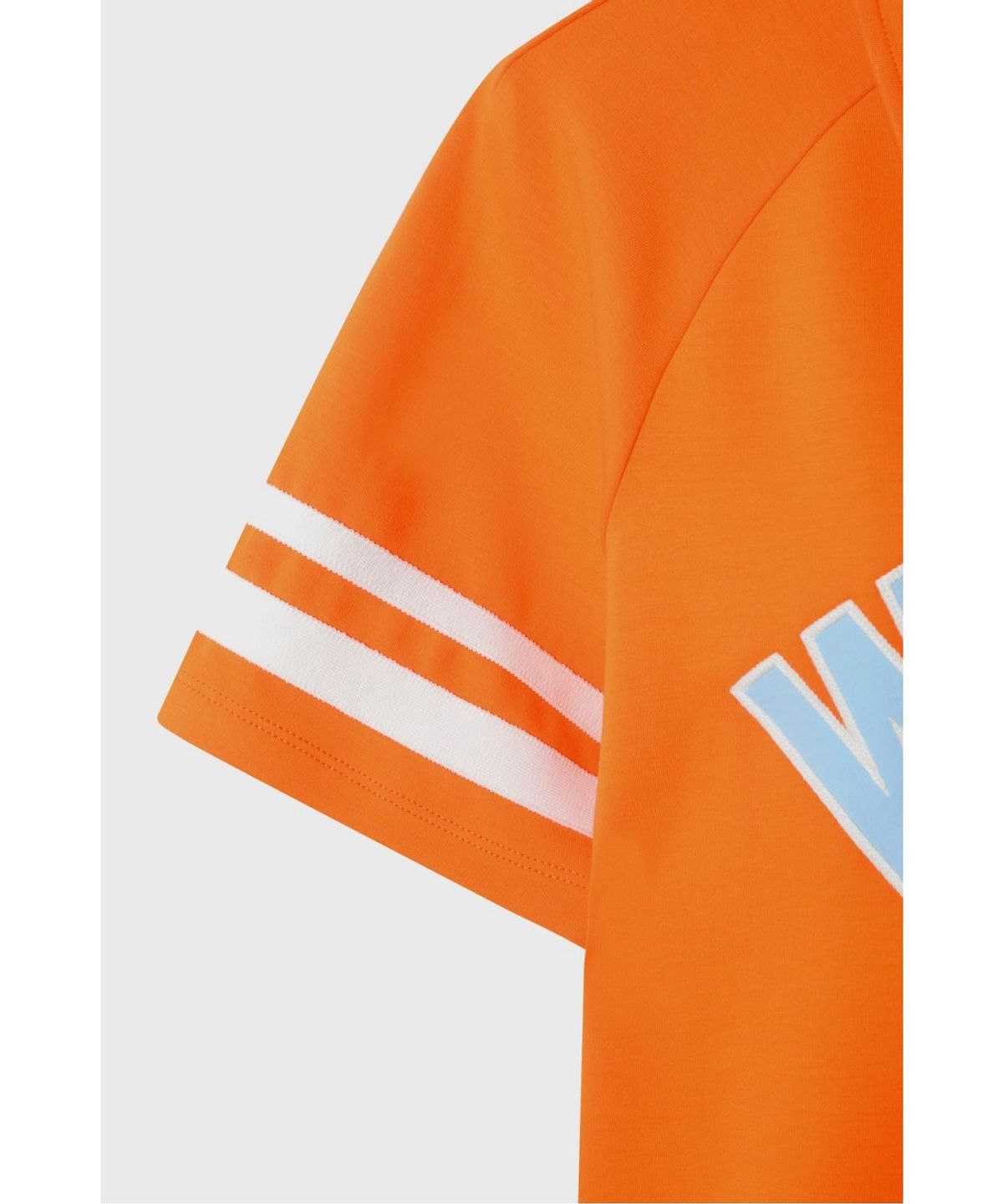 왁(WAAC) Women Logo Loose Fit Polo Sweatshirt WWTCM26302ORX