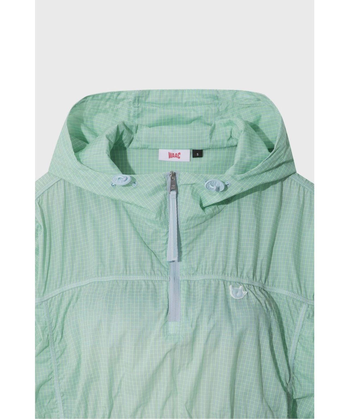 왁(WAAC) Women Shirring hoodie Anorak WWUAM26400MIX