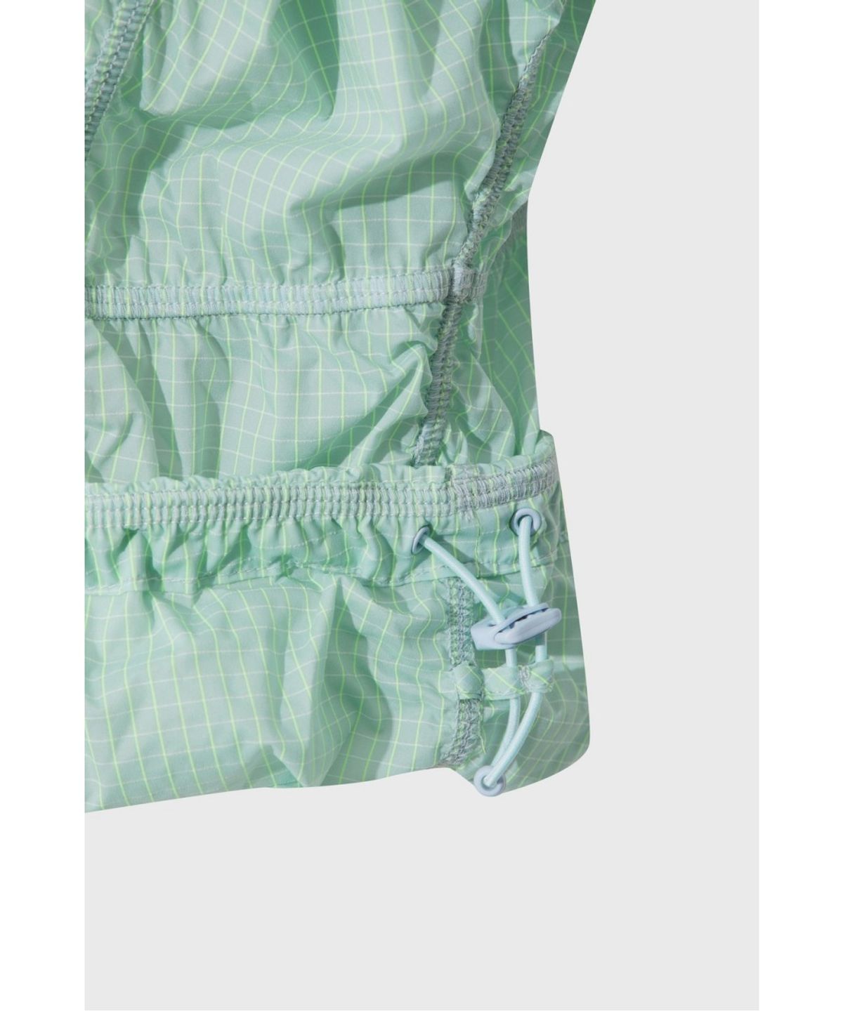 왁(WAAC) Women Shirring hoodie Anorak WWUAM26400MIX