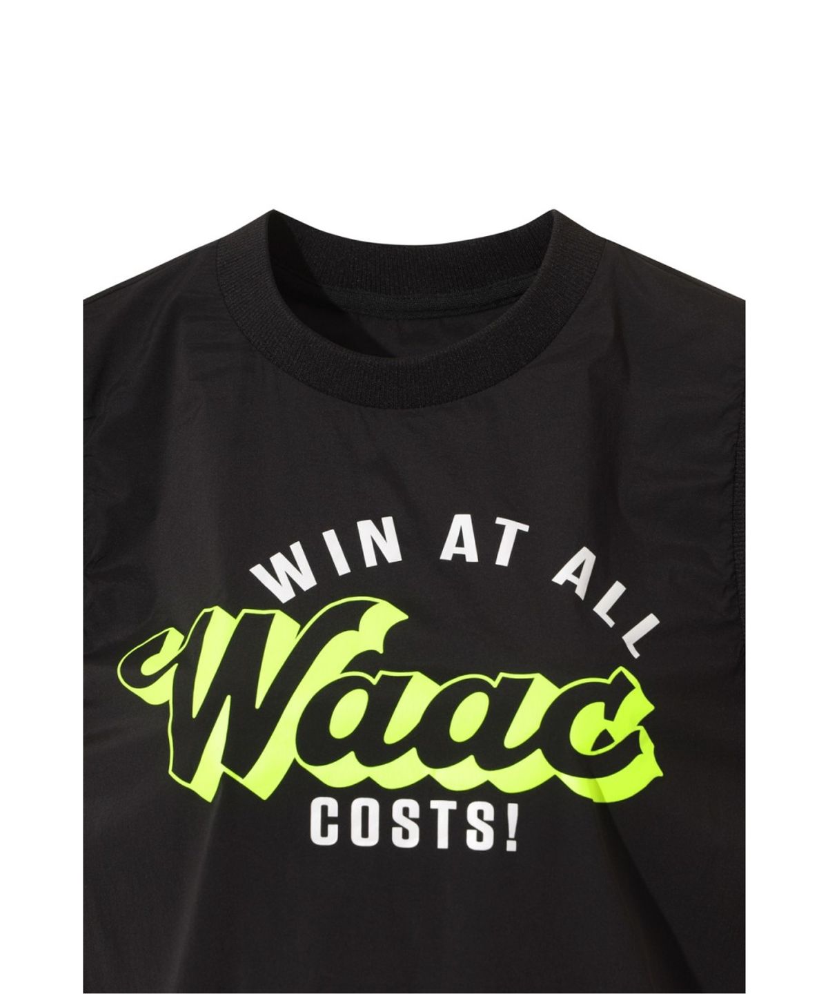 왁(WAAC) Pullover waacky vest WWVAM26301BKX
