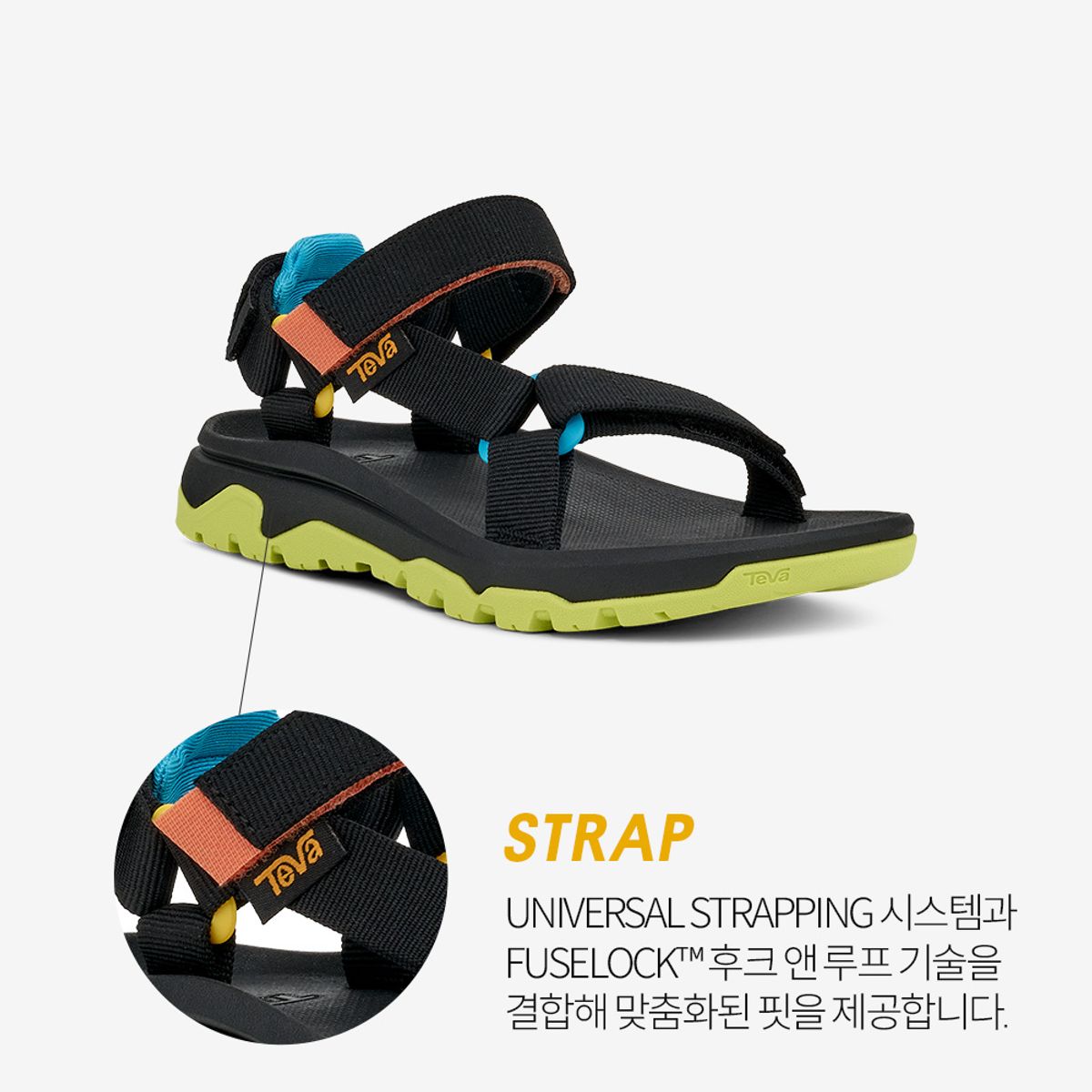 테바(TEVA) 키즈 허리케인 XLT JR (BLM) STVT261430C-BLM