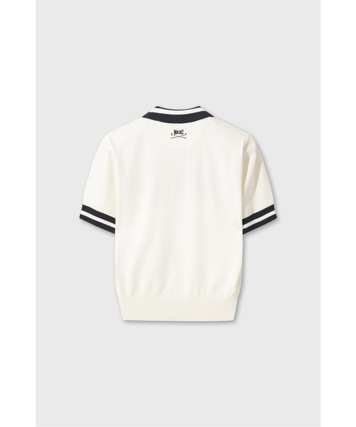 왁(WAAC) [WAAC X JONES] Women s Knit Polo WWWAM26370IVX