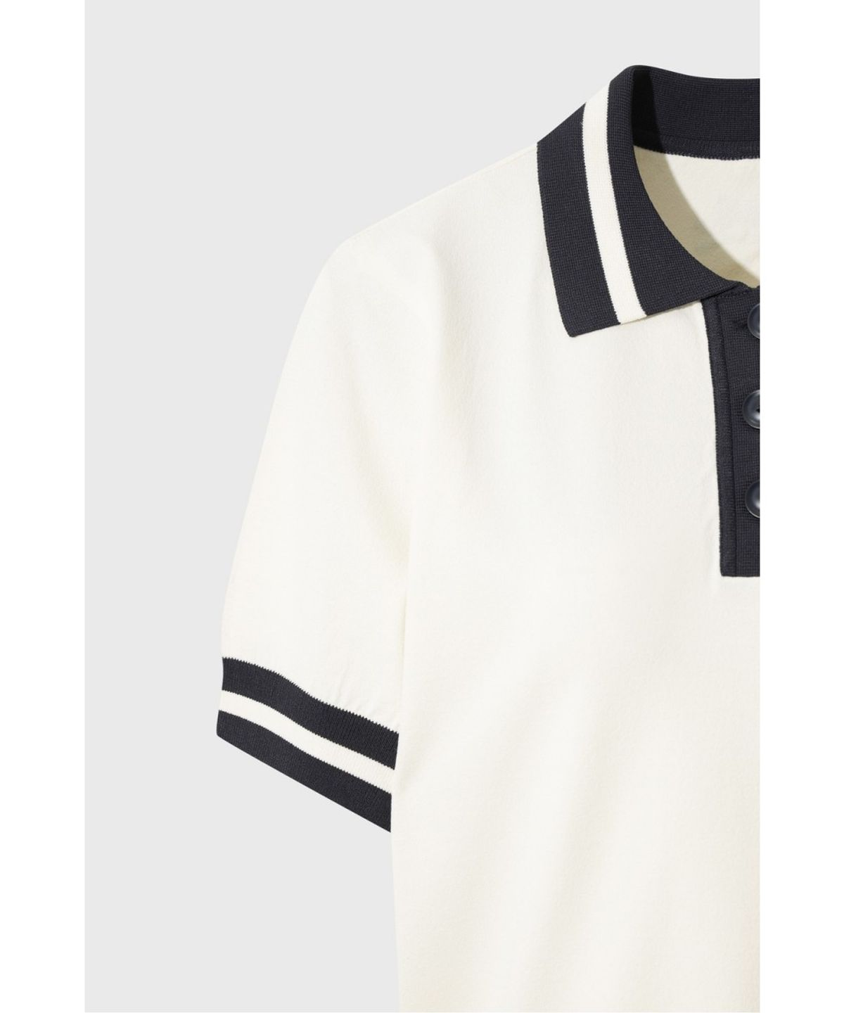 왁(WAAC) [WAAC X JONES] Women s Knit Polo WWWAM26370IVX