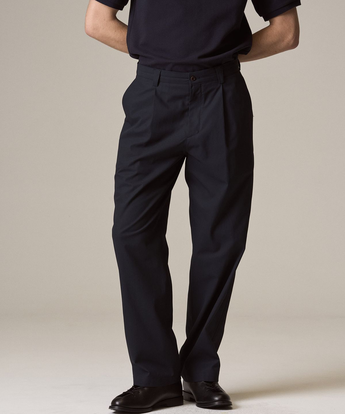 라이즈앤빌로우(RISE&BELOW) SUMMER GABARDINE M52 밀리터리 치노팬츠 NAVY