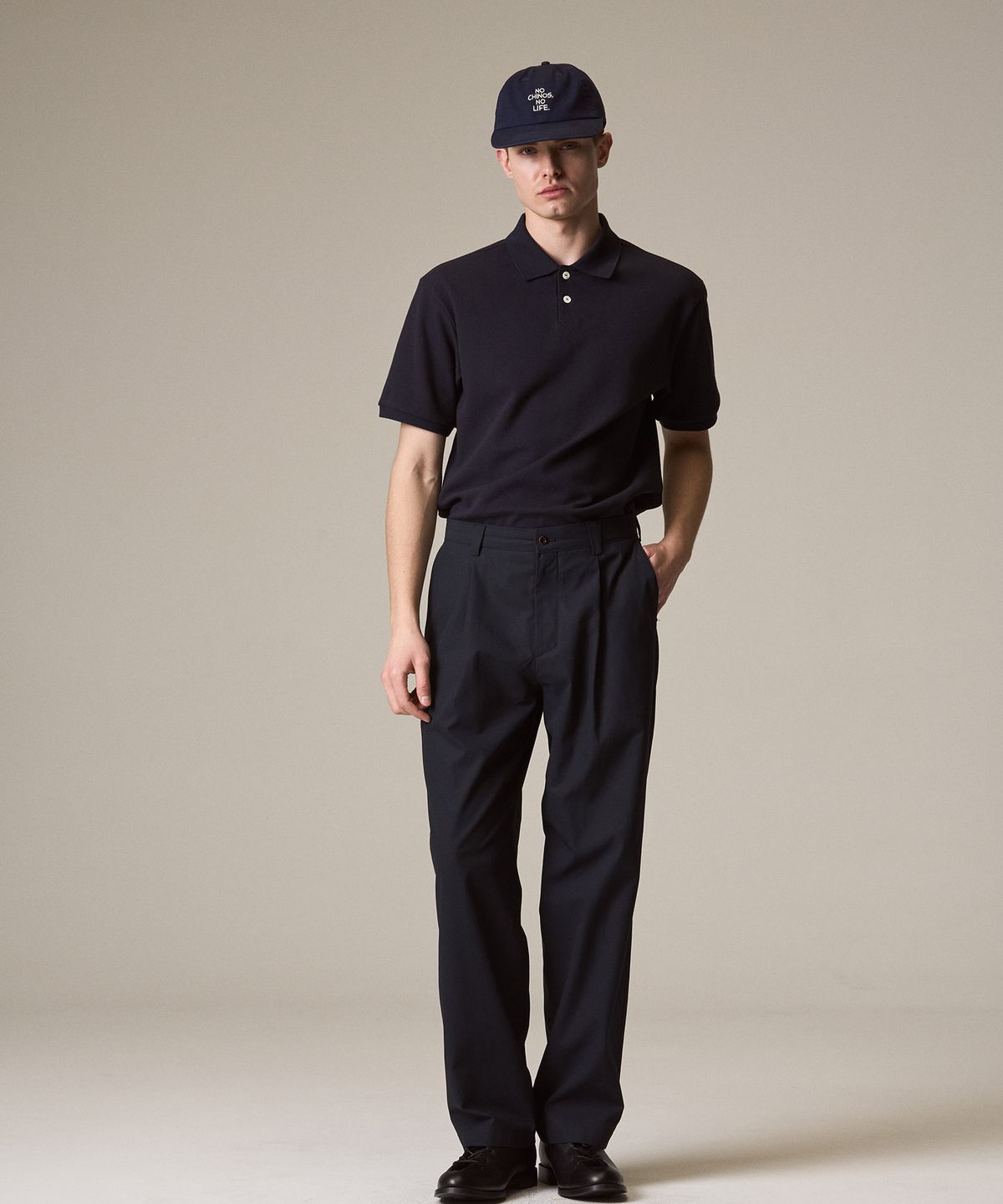 라이즈앤빌로우(RISE&BELOW) SUMMER GABARDINE M52 밀리터리 치노팬츠 NAVY