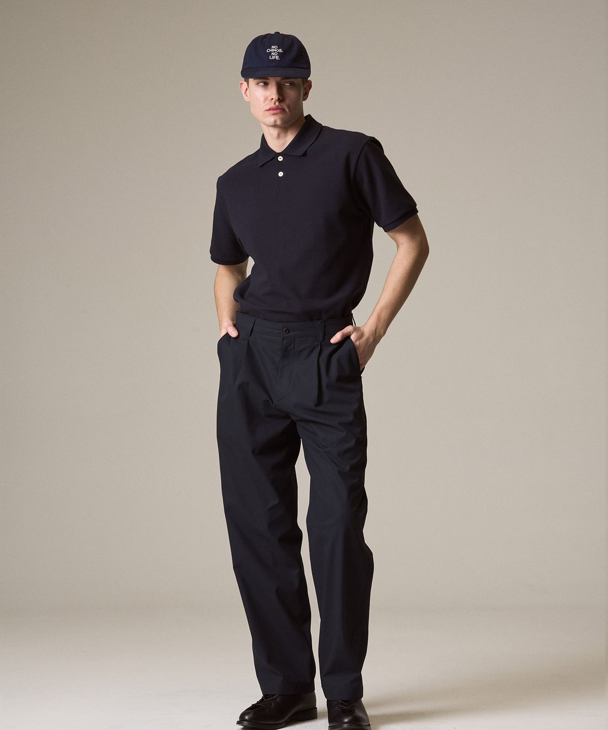 라이즈앤빌로우(RISE&BELOW) SUMMER GABARDINE M52 밀리터리 치노팬츠 NAVY