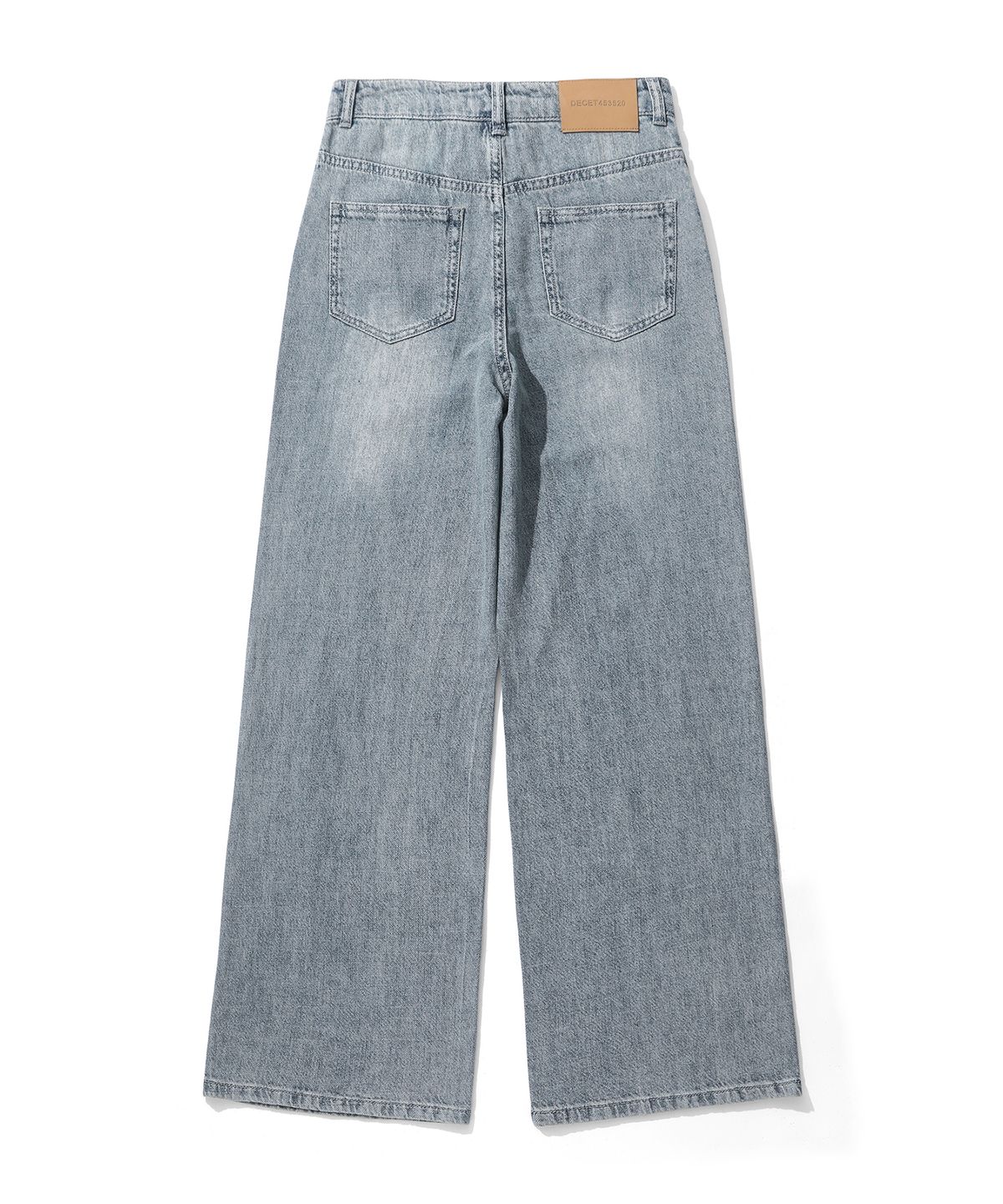 데케트 우먼(DECET WOMEN) [린넨라이크]Linen Like Wide Jeans DCWPT028LIGHTBLUE