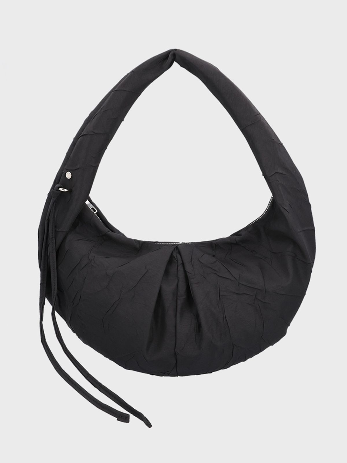 던팩토리(DAWN FACTORY) LUVIN BAG LARGE CRACK BLACK 러빈백 라지 크랙 블랙