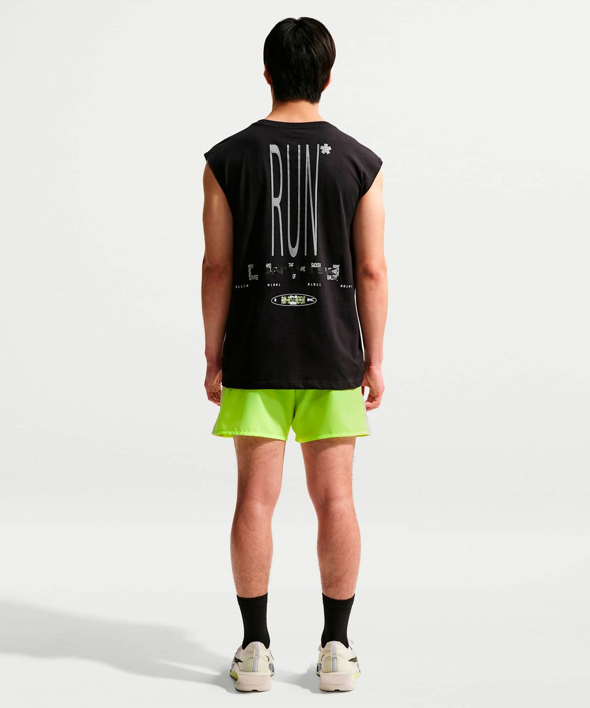 나이키(NIKE) 마일러 드라이 핏 5인치 브리프 라인드 러닝 쇼츠 M - 볼트 아이스:배얼리 볼트 / IF2061-737