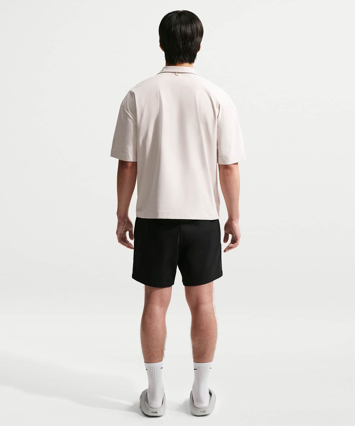 나이키(NIKE) 24.7 퍼펙트스트레치 드라이 핏 UV 버튼업 셔츠 M - 라이트 오어우드 브라운:세일:라이트 아이언 오어 / IF2735-104
