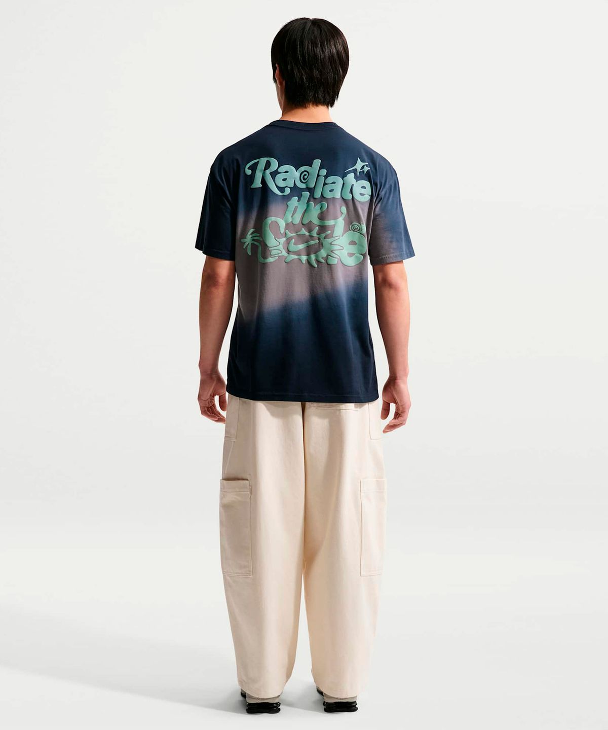 나이키(NIKE) 스포츠웨어 티셔츠 M - 펜슬 포인트:다크 옵시디언 / IH1152-015
