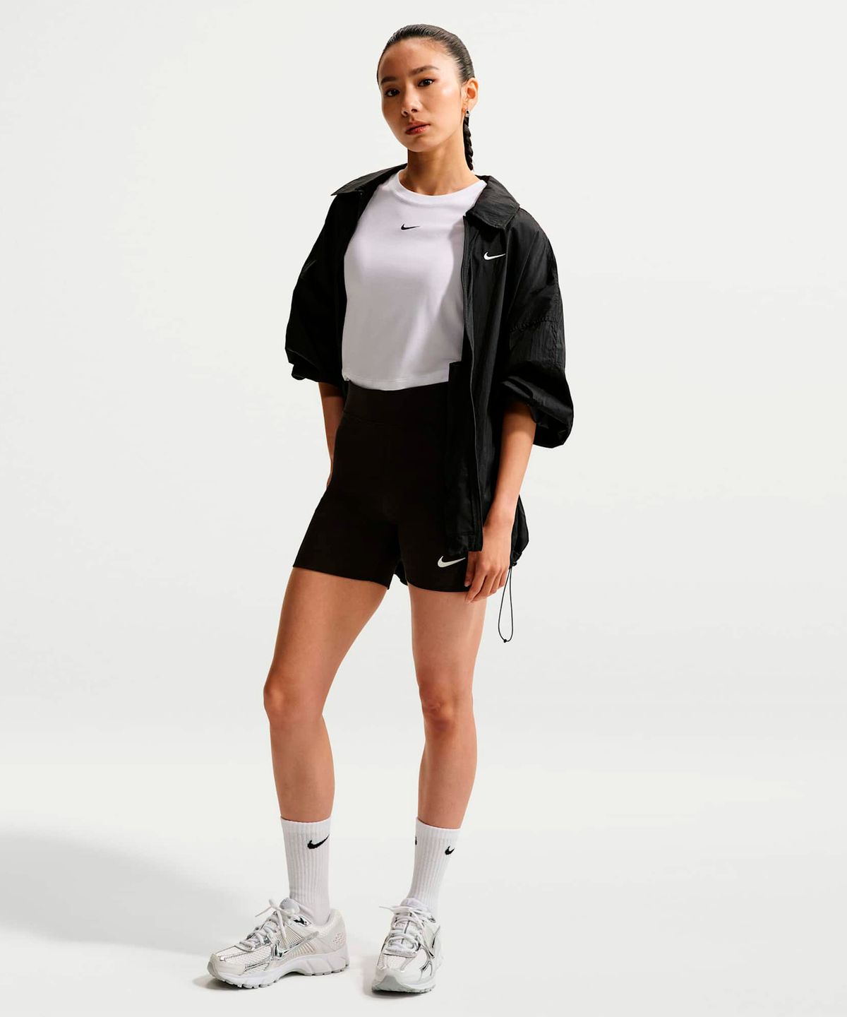 나이키(NIKE) 스포츠웨어 오버사이즈 경량 UV 재킷 W - 블랙:세일 / IO1521-010