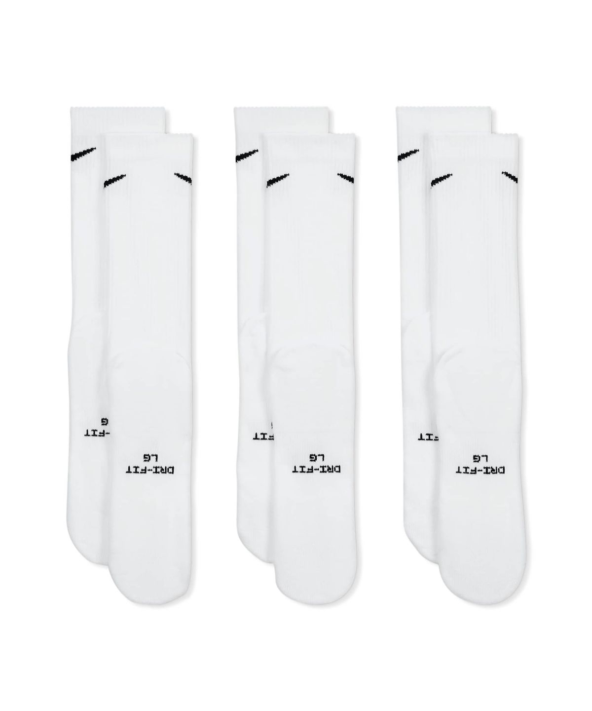 나이키(NIKE) 에브리데이 엘리베이티드 크루 삭스(3켤레) - 멀티컬러 / HQ4335-901