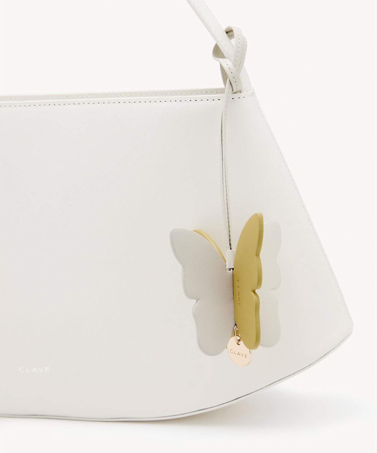 끌라베(CLAVE) 미아 화이트  토트백 (MIA White Tote Bag)