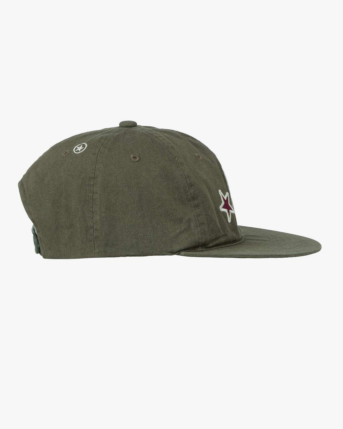 에이이에이이(AEAE) WASHED CAPITAL LOGO CAP [KHAKI]