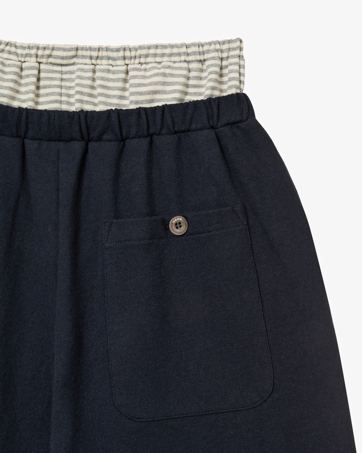 에이이에이이(AEAE) BRIEFS LAYERED SWEATPANTS [NAVY]