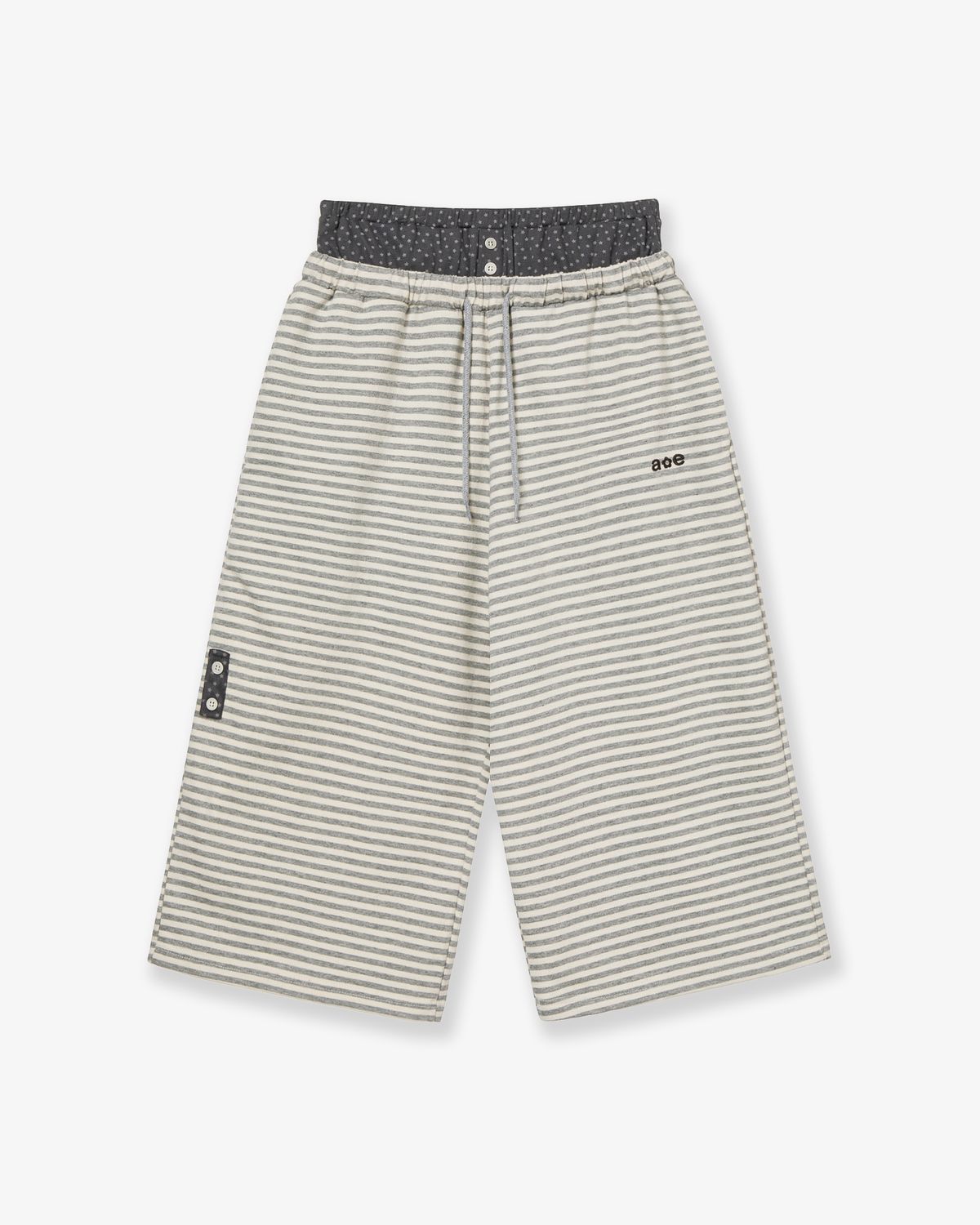 에이이에이이(AEAE) BRIEFS LAYERED SWEATPANTS [GREY]