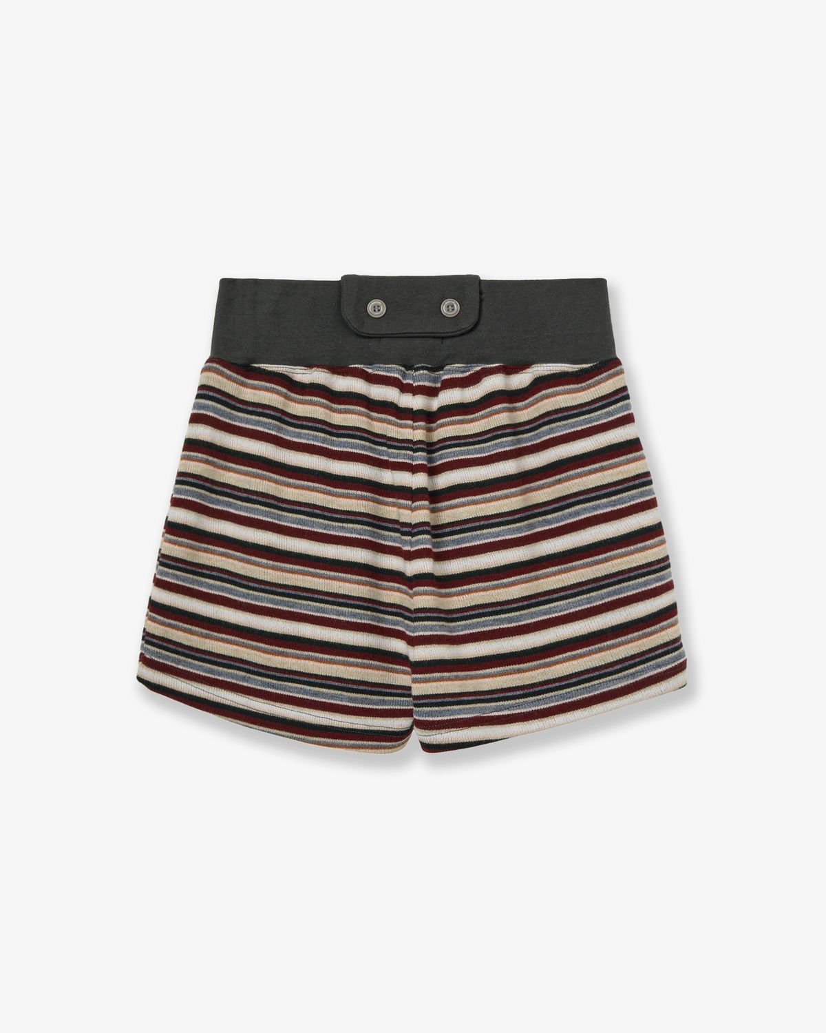 에이이에이이(AEAE) STRIPE MICRO SHORTS [MULTI]
