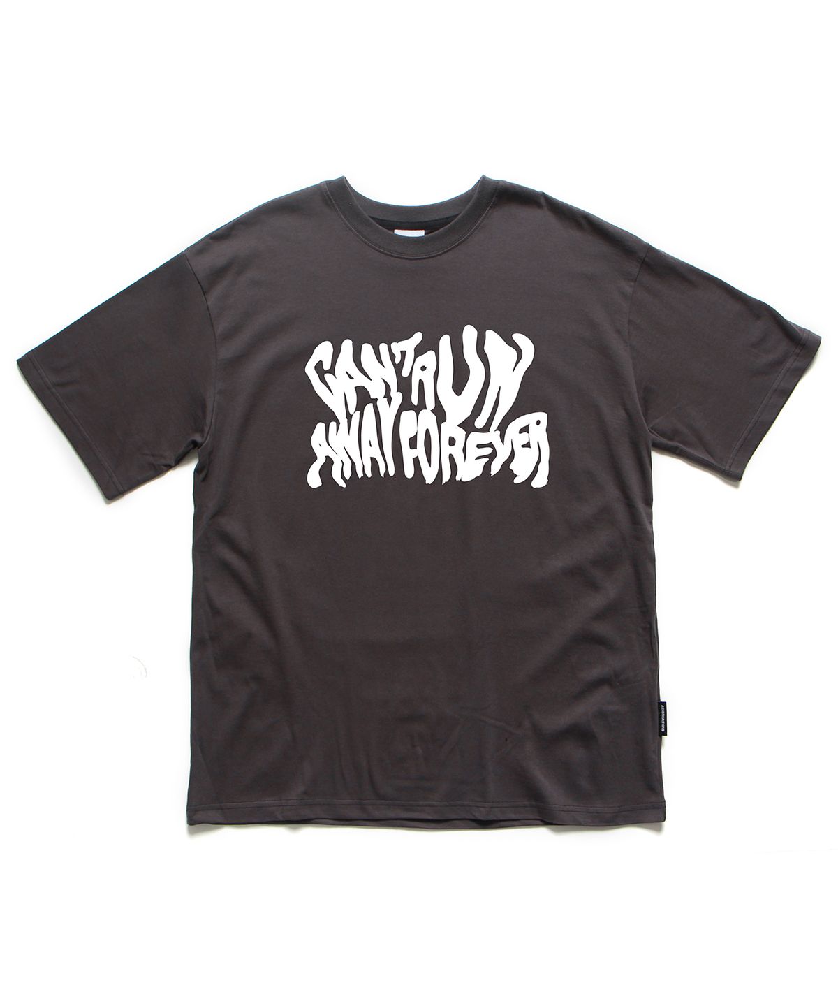 앱놀머씽(ABNORMALTHING) 포에버 오버핏 티셔츠 화이트 (FOREVER T-SHIRT WHITE)
