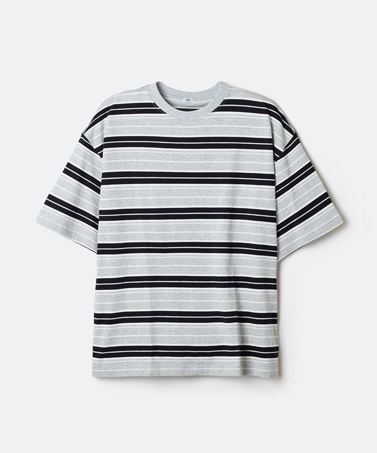 스파오(SPAO) [내추럴코튼] 멀티 스트라이프 반팔티_SPRSG25C04