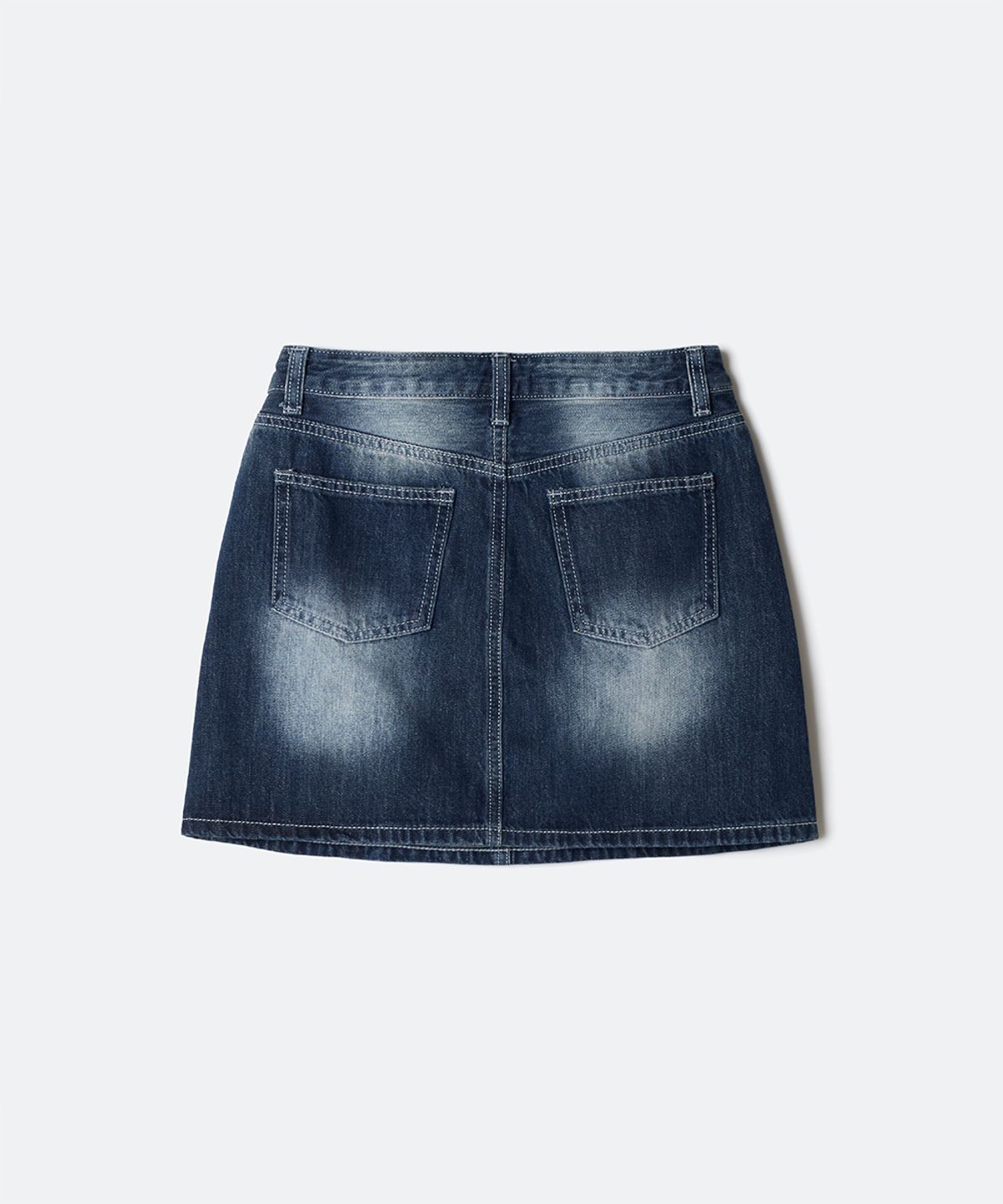 스파오(SPAO) 데님 미니 스커트_SPWJG25GY1