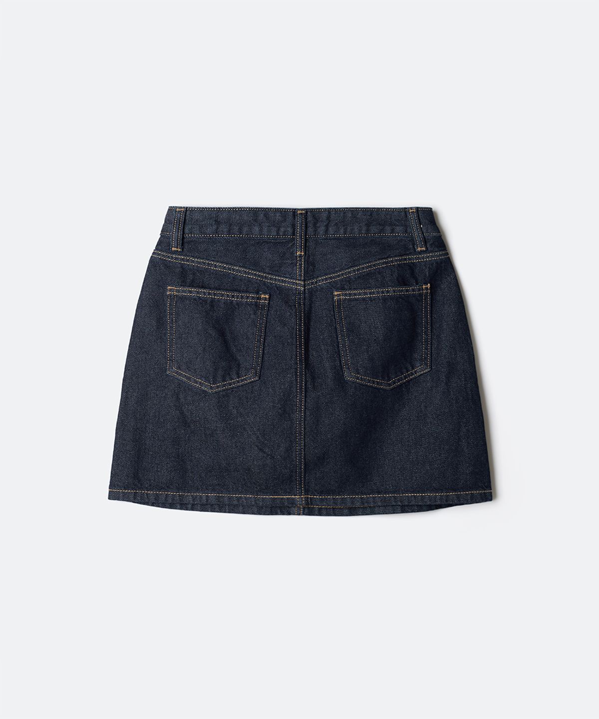 스파오(SPAO) 데님 미니 스커트_SPWJG25GY1