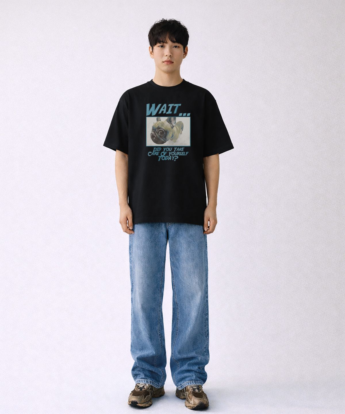 드리프트아웃(DRIFTOUT) 워리 독 반팔 티셔츠 (3color)