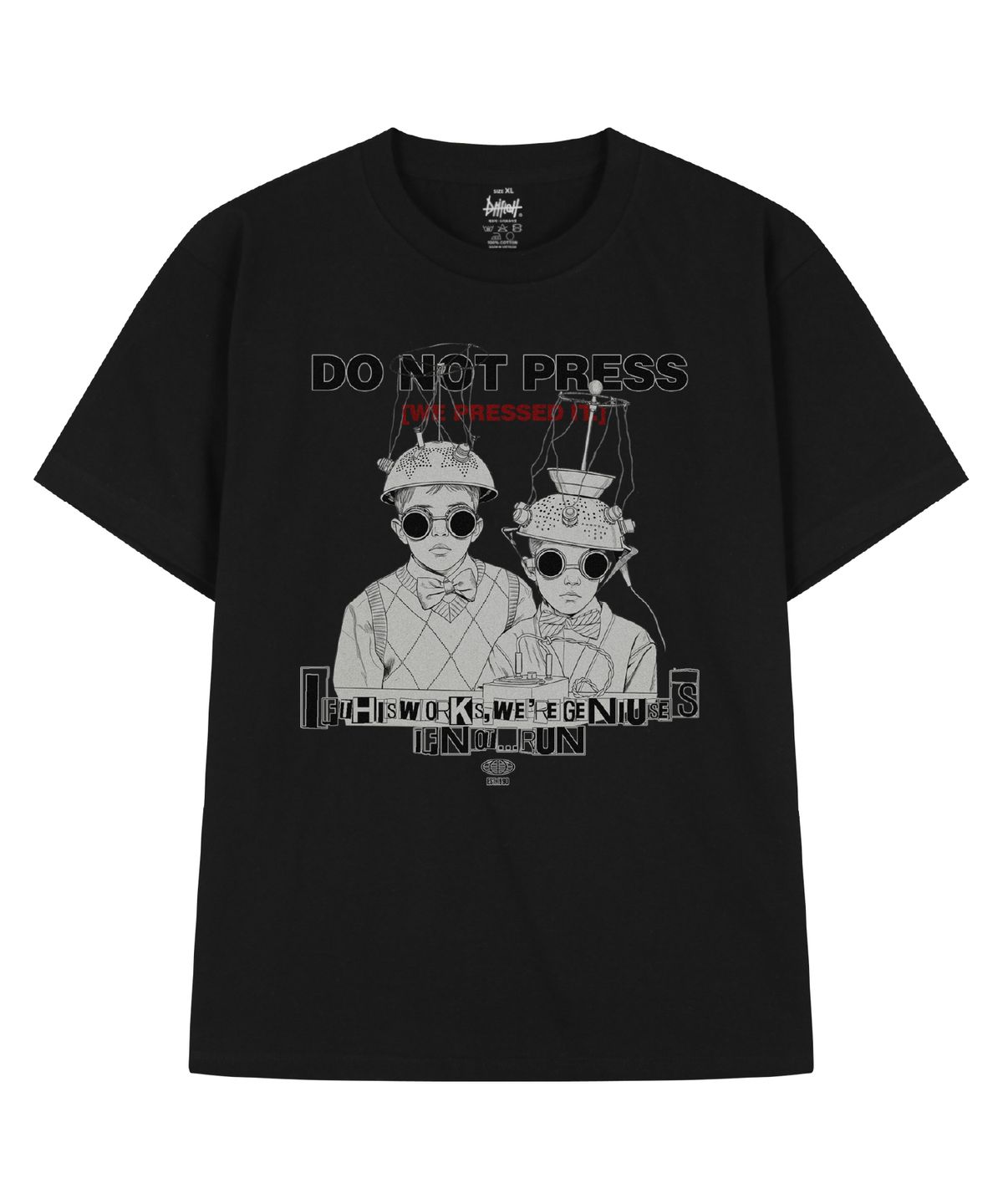 드리프트아웃(DRIFTOUT) 두 낫 프레스 반팔 티셔츠 (3color)