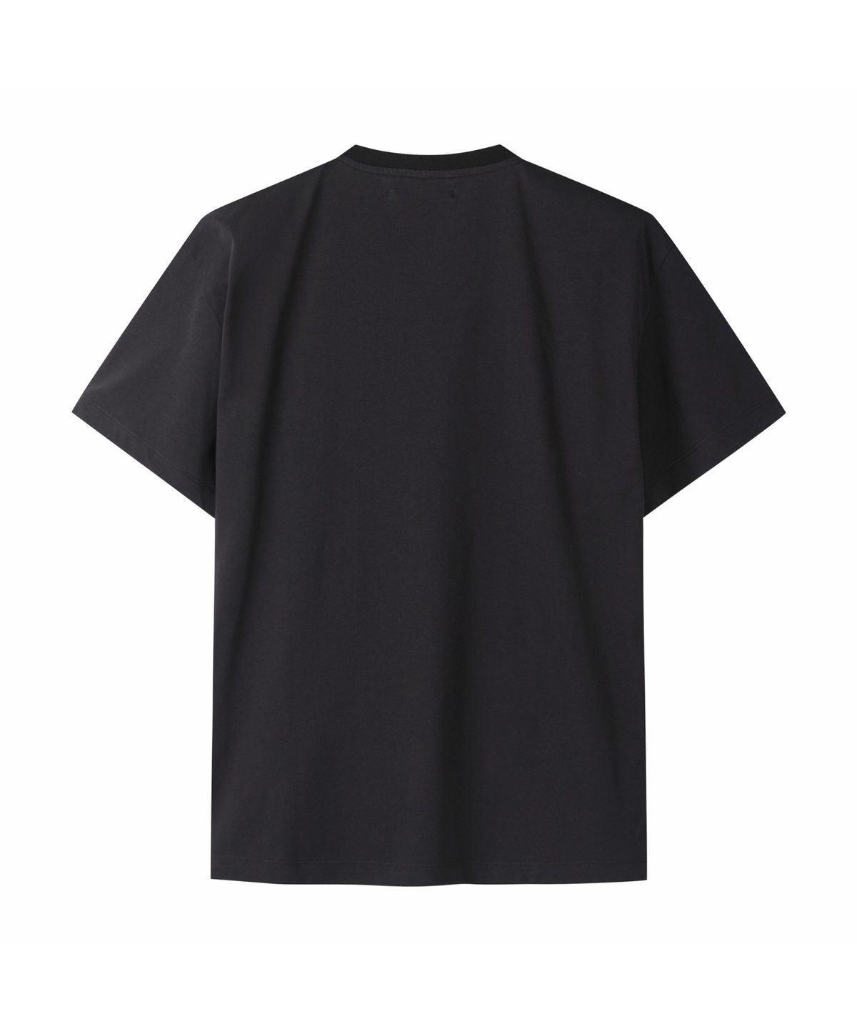 래코드(RECODE) Fluid Printing T-shirt_RKTAM24618BKX