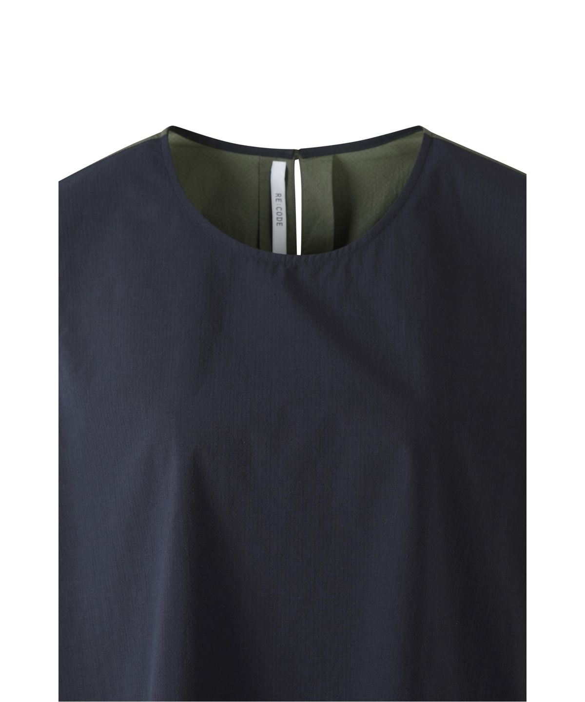 래코드(RECODE) Pocket Detail Sleeveless Top_RQSAM23586NYX