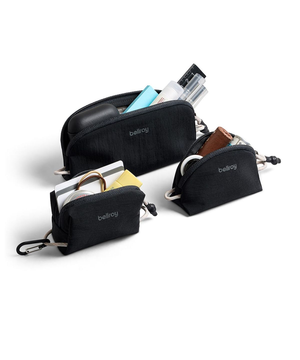 벨로이(BELLROY) 라이트 포켓 트리오 세트(ELPB-BLK-234) - 블랙