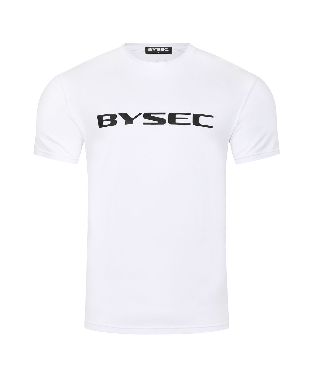 바이젝(BYSEC) 머슬 스판 메인로고 숏슬리브_2Color