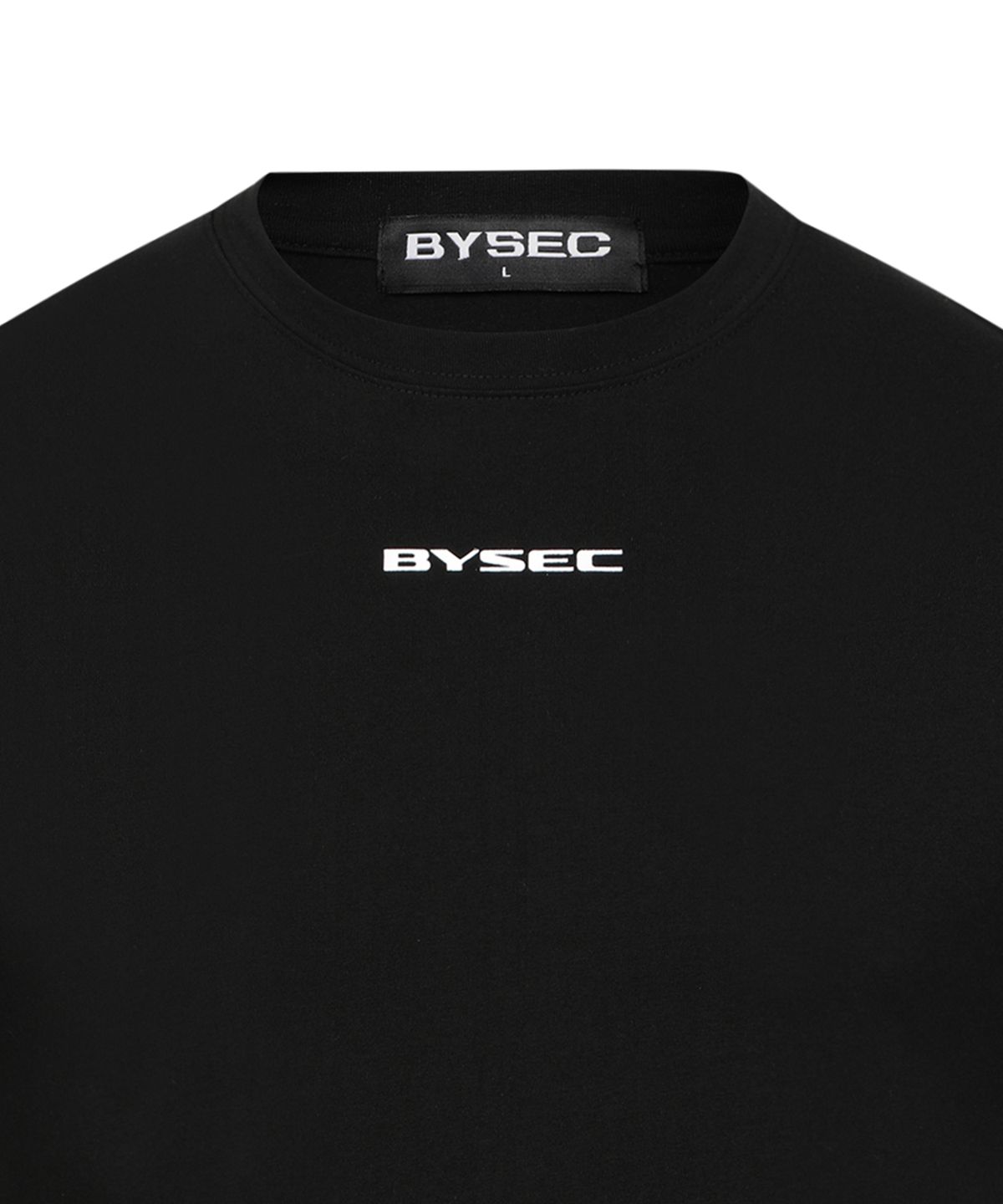 바이젝(BYSEC) 머슬 스판 스몰로고 숏슬리브_2Color
