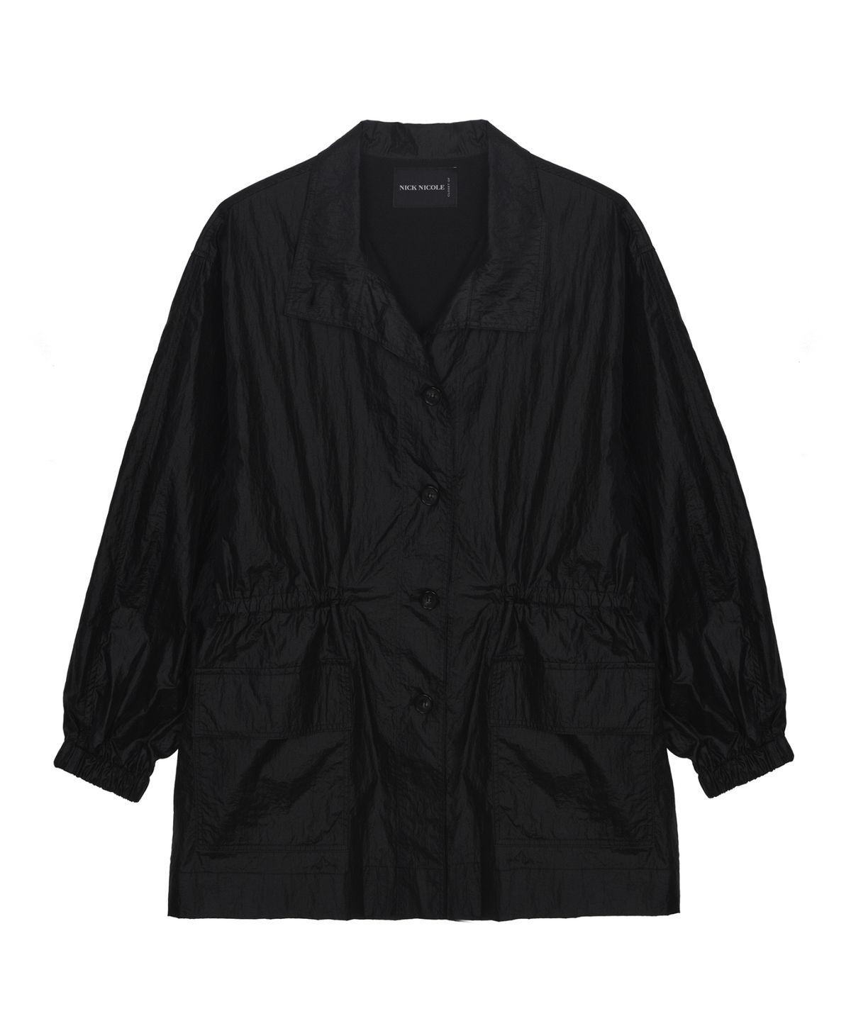 닉앤니콜(NICK&NICOLE) MINIMAL FIELD JACKET_BLACK