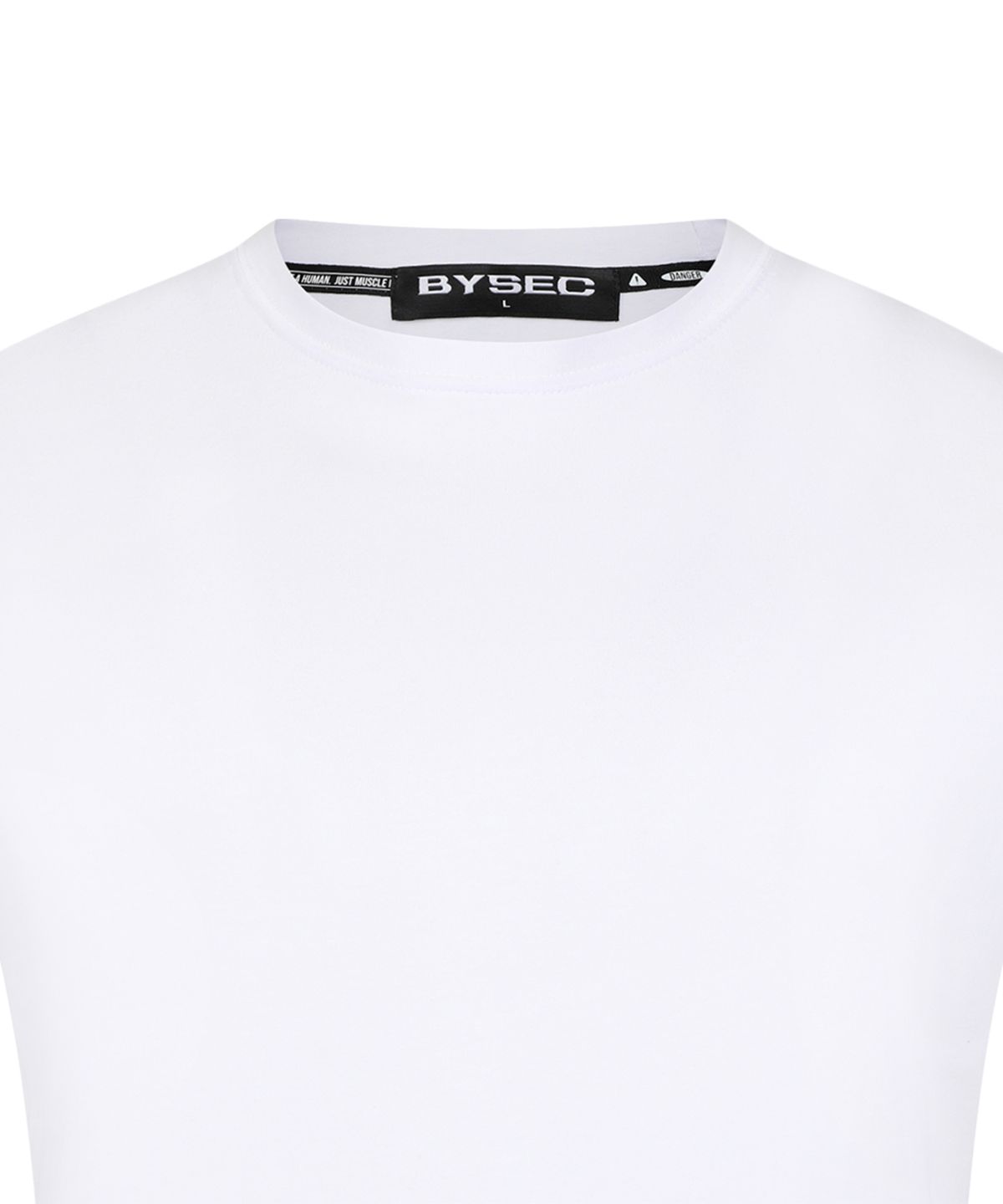 바이젝(BYSEC) 머슬 스판 무지 숏슬리브_2Color