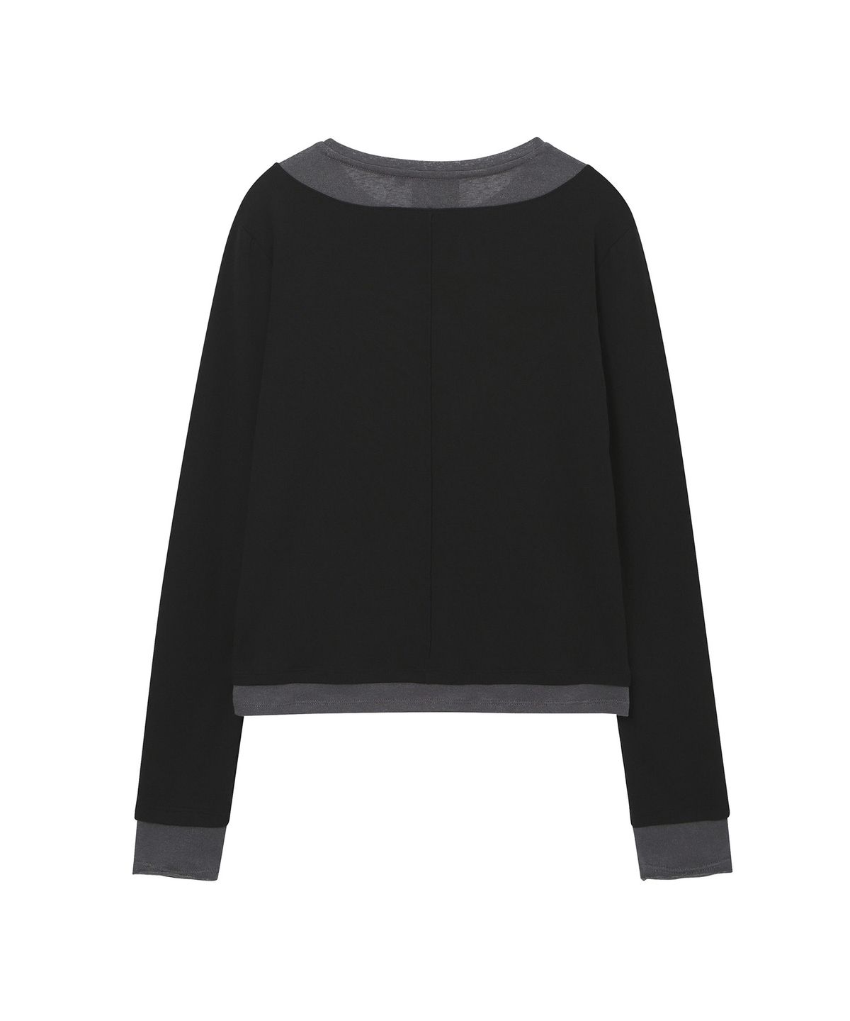 슈퍼드라이(SUPERDRY) 우먼스 레이어드 긴팔 티셔츠 블랙 SDFILAQ41BLK