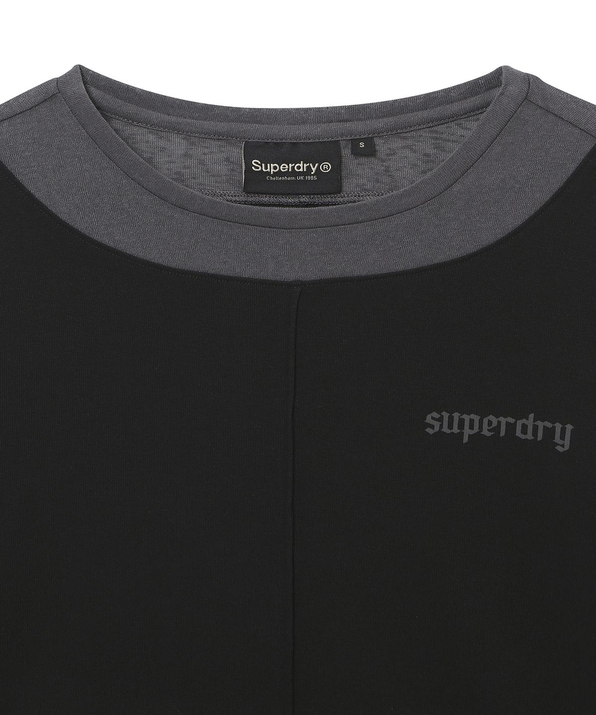 슈퍼드라이(SUPERDRY) 우먼스 레이어드 긴팔 티셔츠 블랙 SDFILAQ41BLK