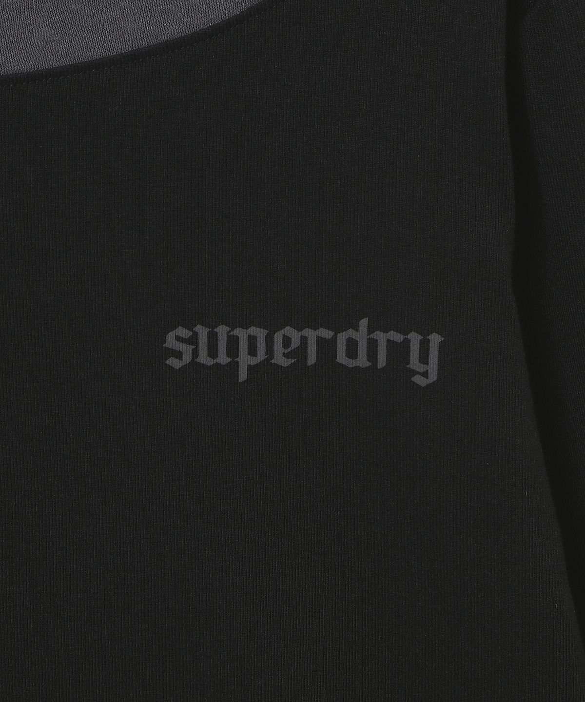 슈퍼드라이(SUPERDRY) 우먼스 레이어드 긴팔 티셔츠 블랙 SDFILAQ41BLK