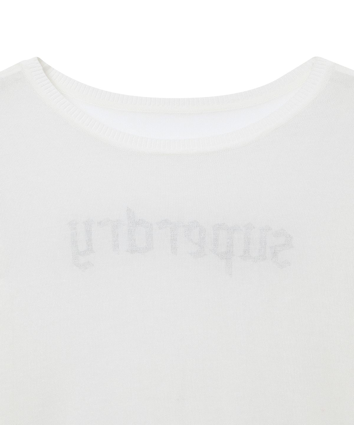 슈퍼드라이(SUPERDRY) 우먼스 린넨 니트 긴팔 티셔츠 화이트 SDFKNCQ50WHT