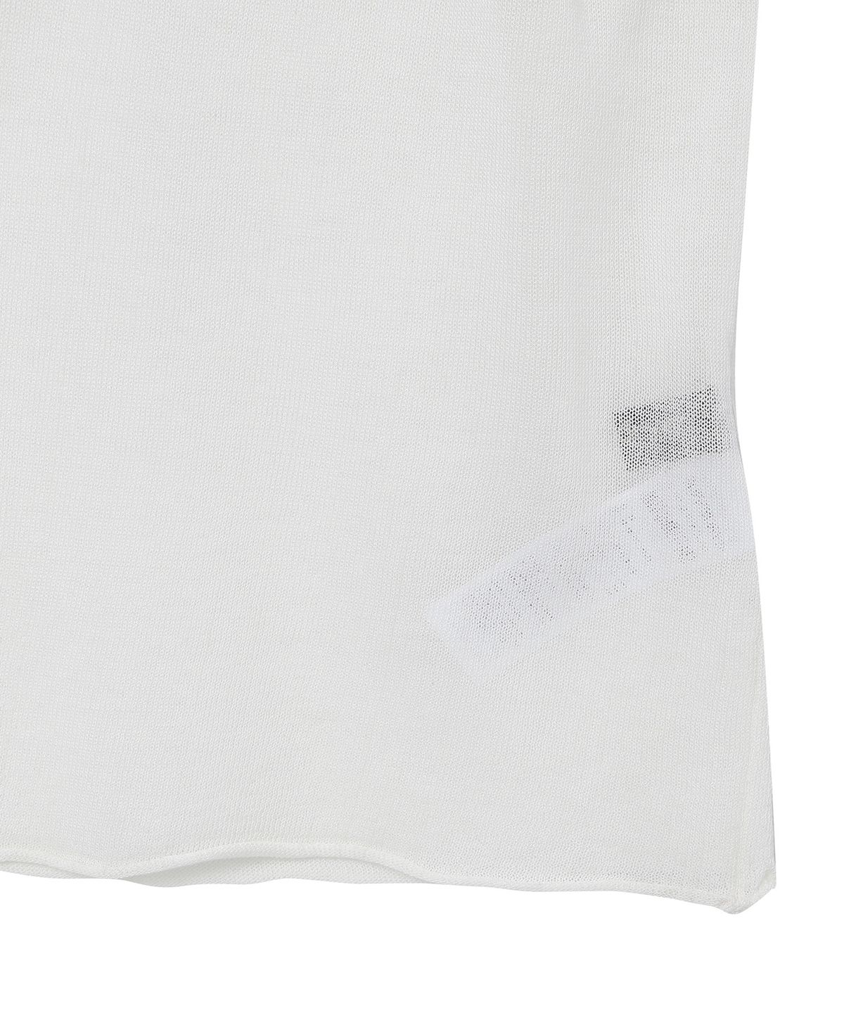 슈퍼드라이(SUPERDRY) 우먼스 린넨 니트 긴팔 티셔츠 화이트 SDFKNCQ50WHT