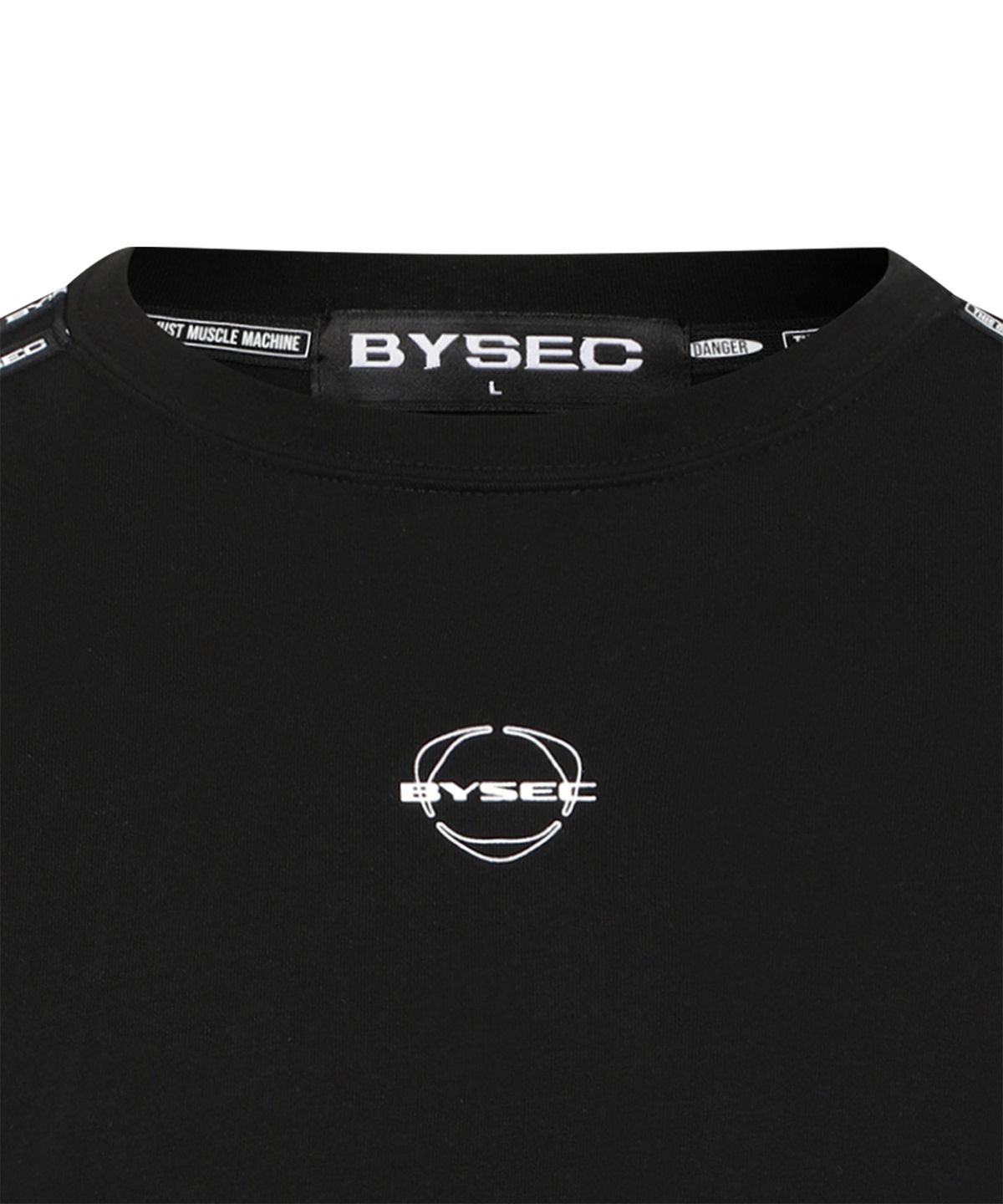 바이젝(BYSEC) 머슬 스판 트랙 숏슬리브_2Color