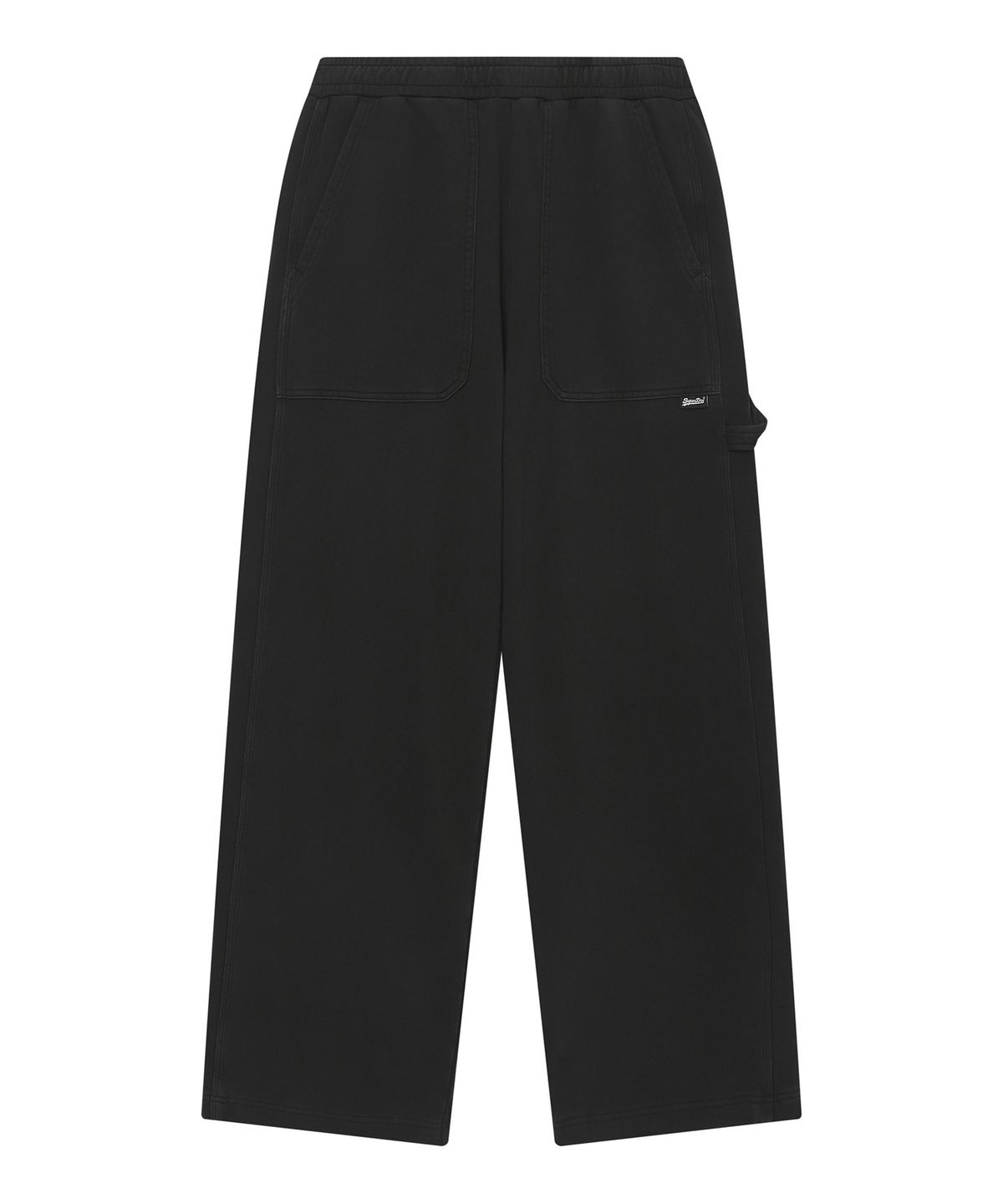 슈퍼드라이(SUPERDRY) 카펜터 스웻팬츠 SDMLNAQ44BLK