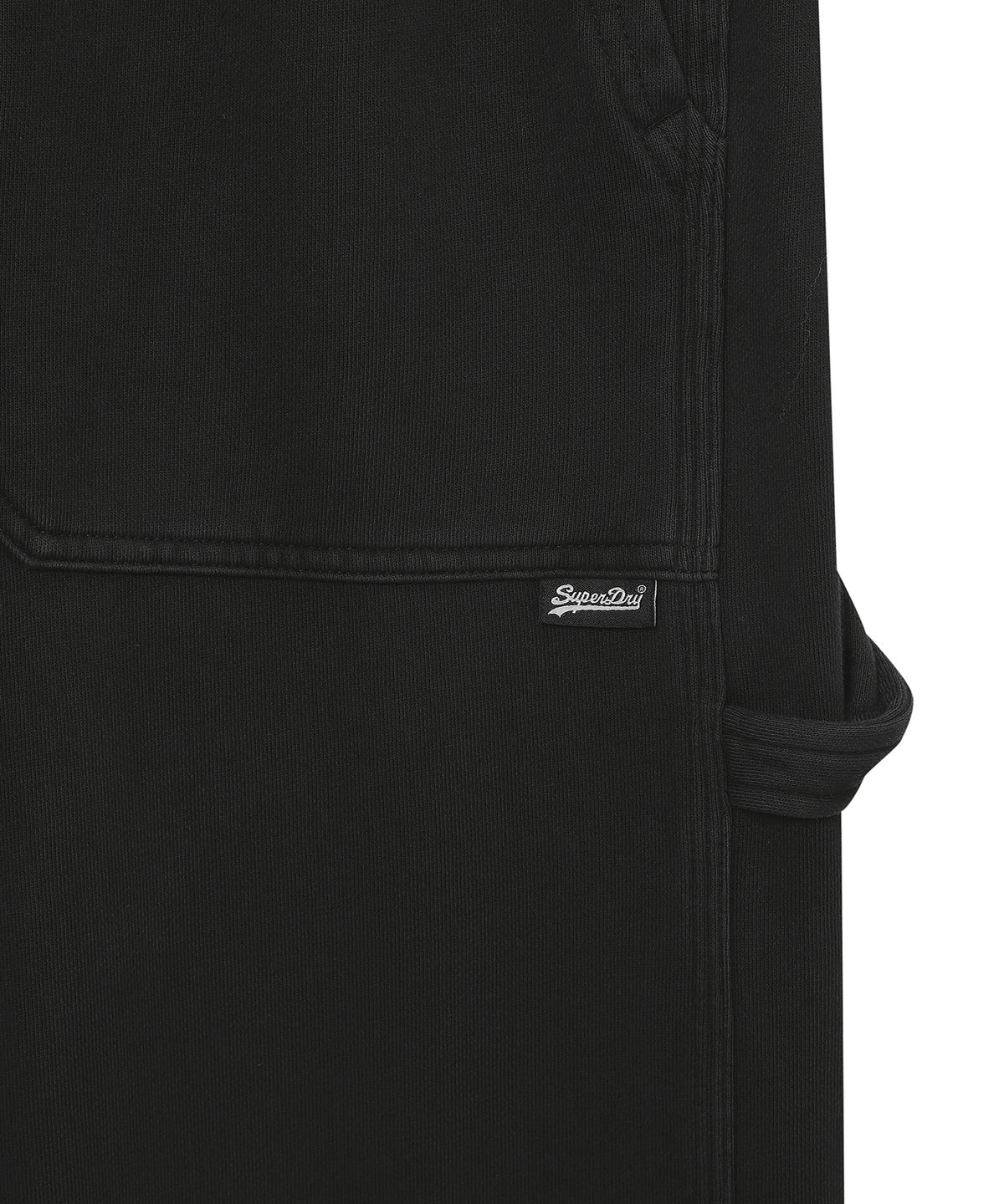 슈퍼드라이(SUPERDRY) 카펜터 스웻팬츠 SDMLNAQ44BLK
