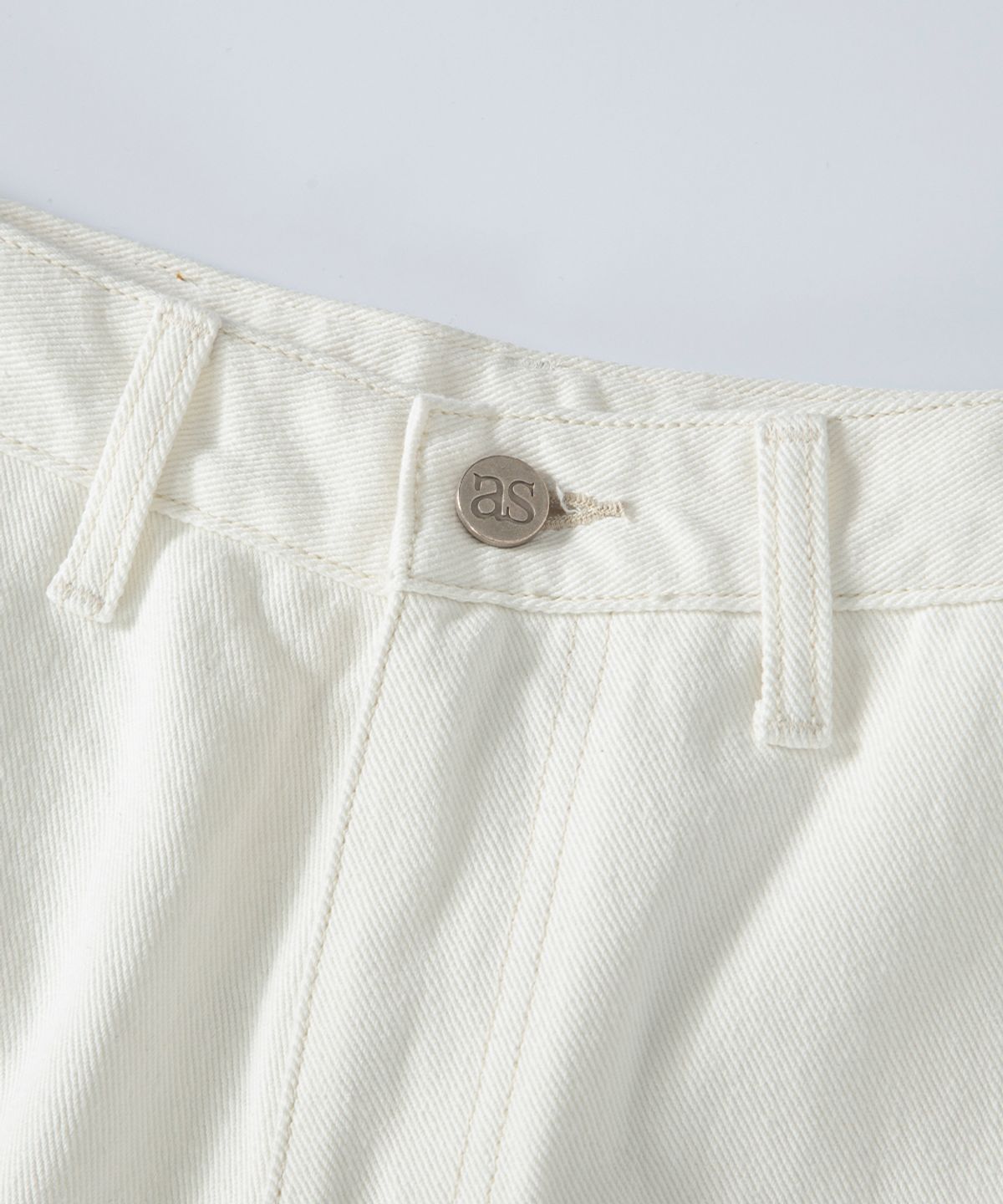 애즈온(ASON) SMOG WIDE PANTS / CREAM