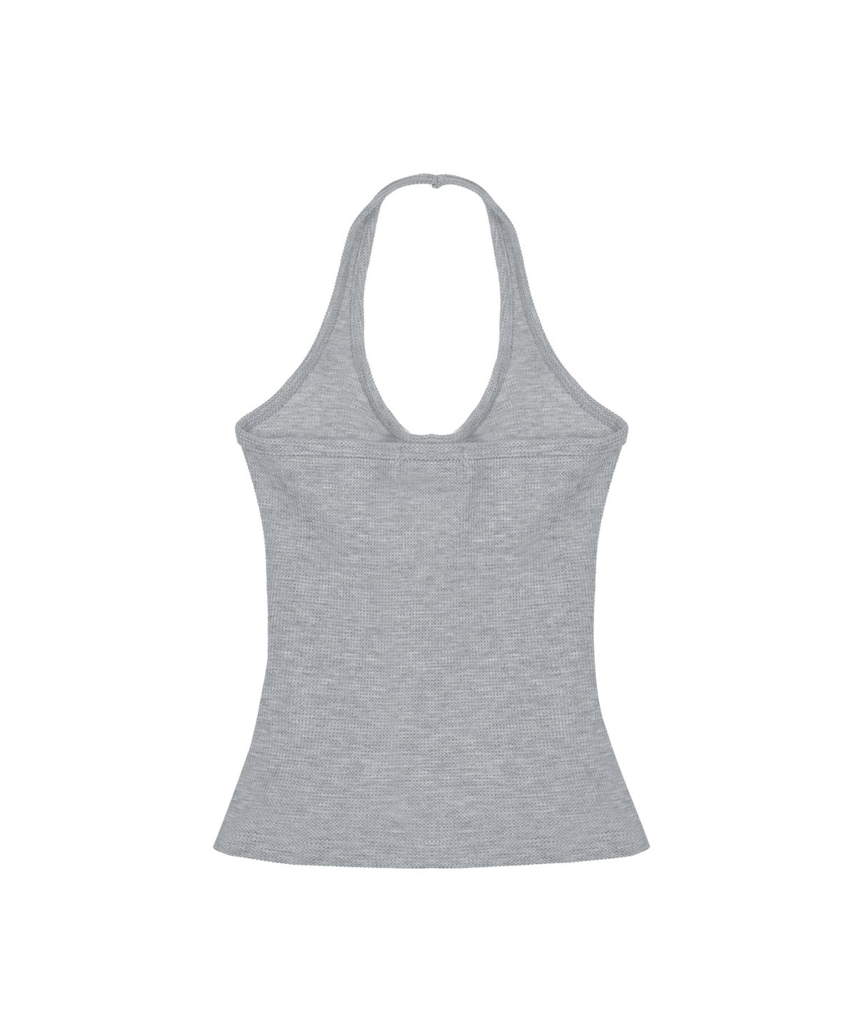 닉앤니콜(NICK&NICOLE) HALTER NECK TOP_GRAY