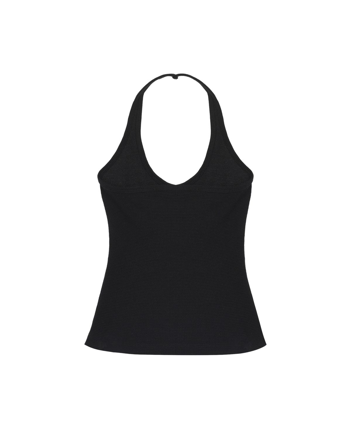 닉앤니콜(NICK&NICOLE) HALTER NECK TOP_BLACK