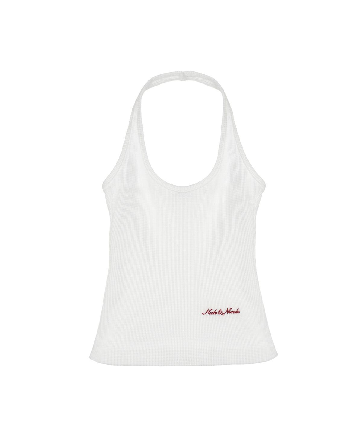 닉앤니콜(NICK&NICOLE) HALTER NECK TOP_IVORY