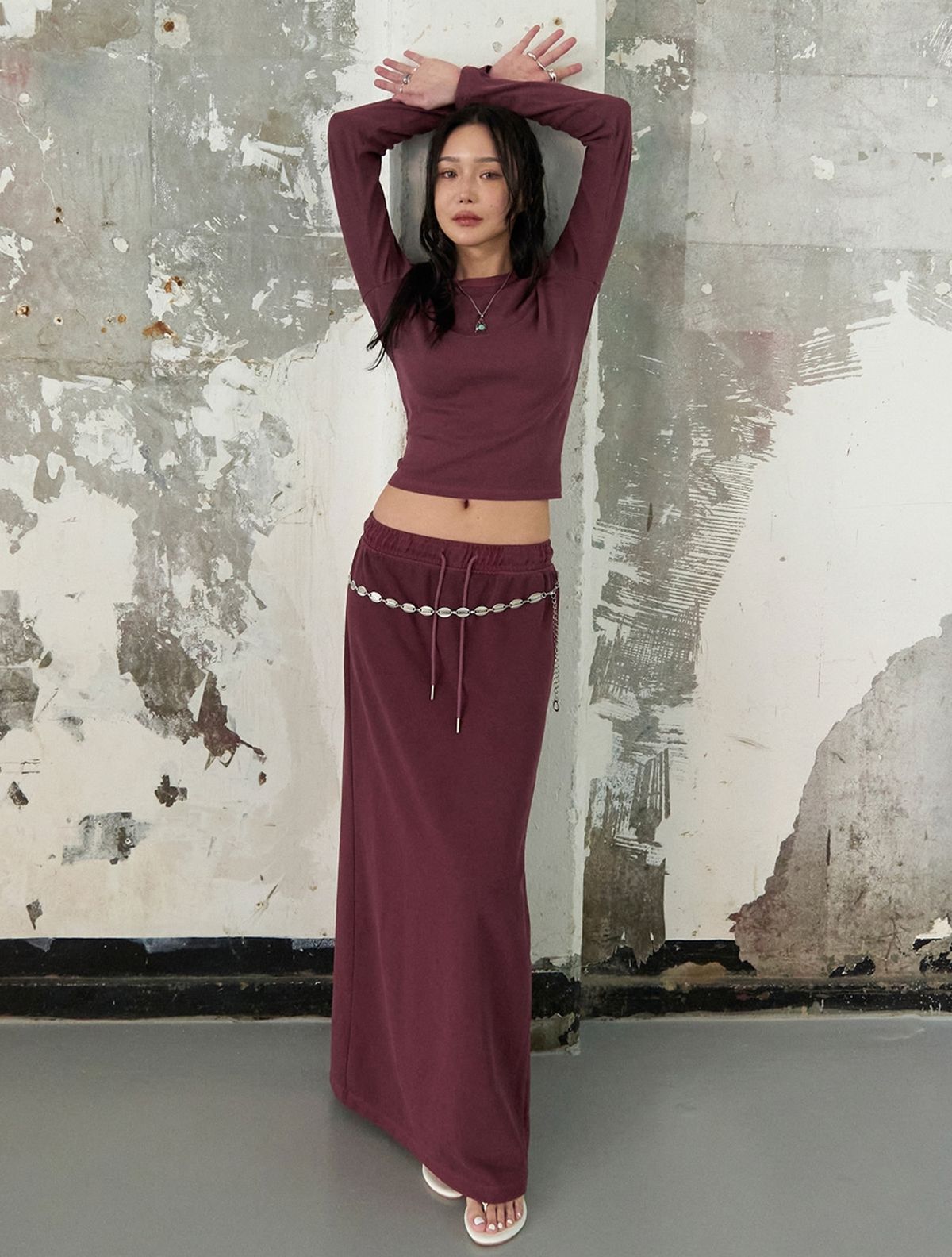 모르브13(MORVE13) 메르빌 피그먼트 셋업(차콜)